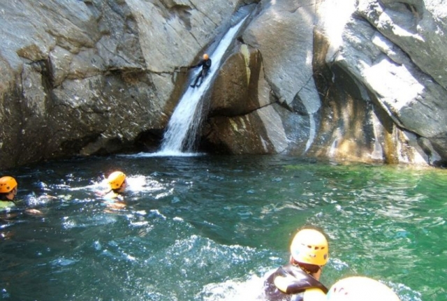 Canyoning in the Alps
